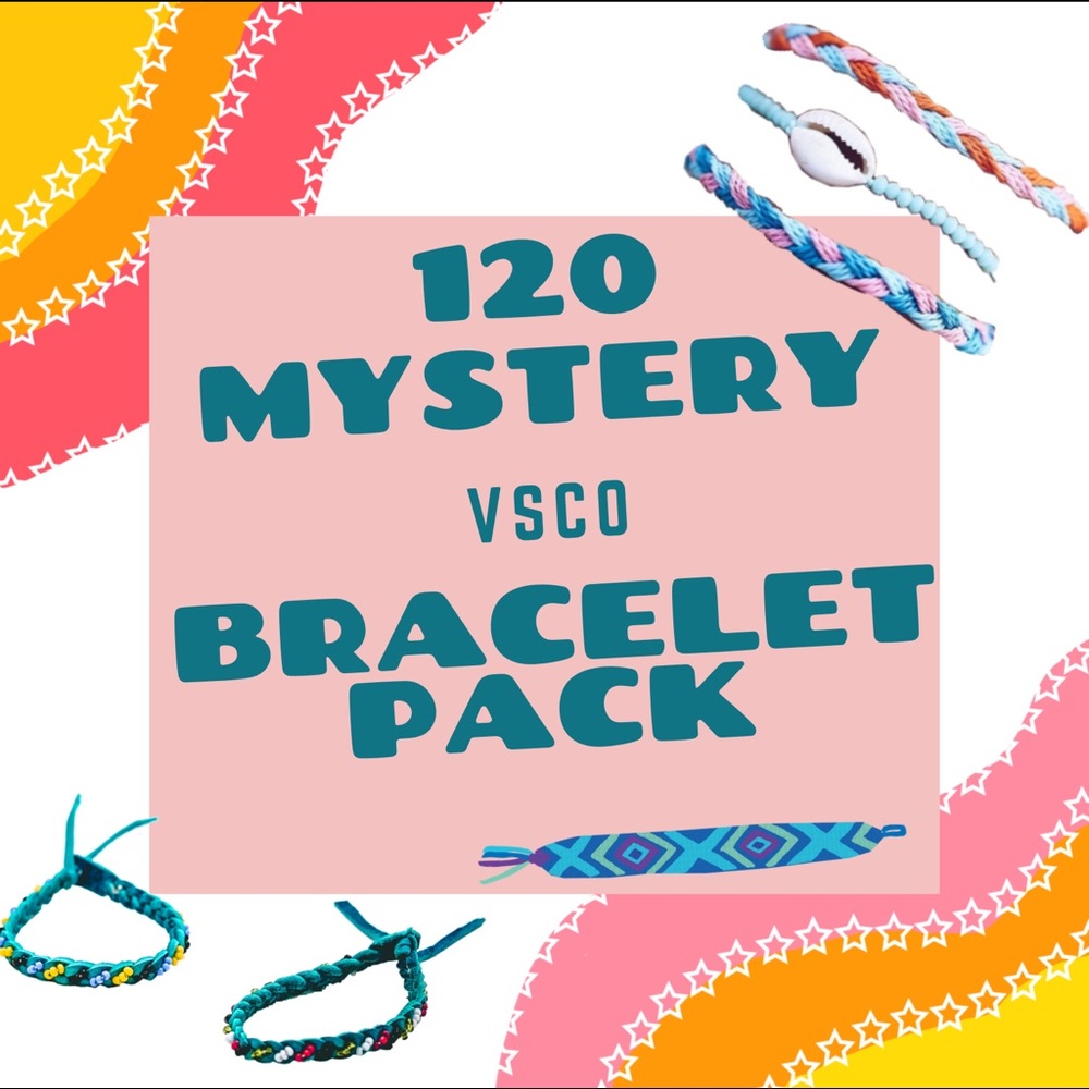 120 mystery bracelets